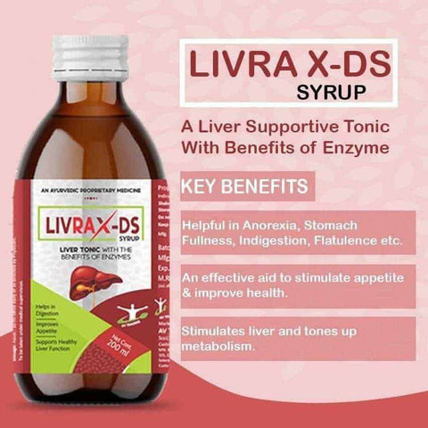 2 Livrax-DS Syrup + Livkia Combo
