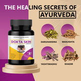 Ayurvedic Capsule for Helps Keep Skin Healthy, Helpful in Treating Acne & Skin Disorders - Sanatva Ayurvedic