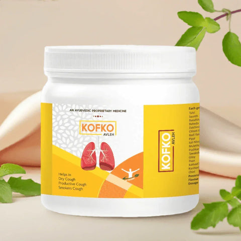 Kofrox Syrup Combo For Dry Cough Management, Productive Cough Relief, Smokers Cough Support - Sanatva Ayurvedic