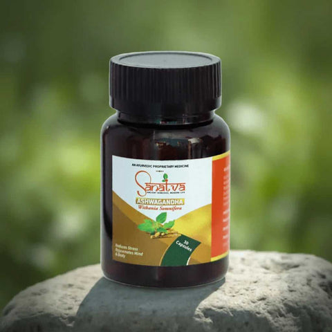 Ashwagandha Capsules for Stress, Immunity & Stamina