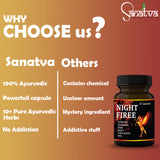 Night Firee Capsules - Sanatva Ayurvedic